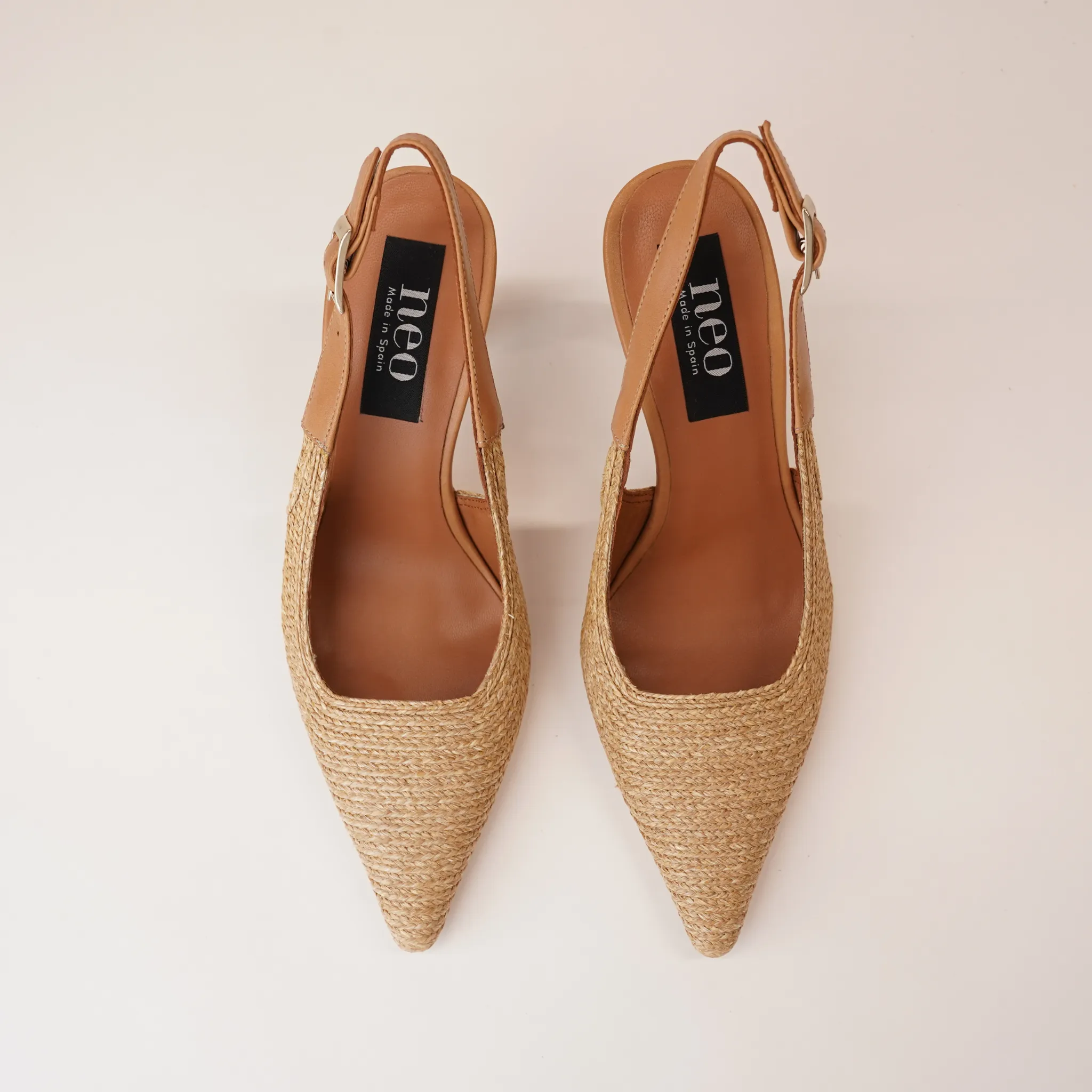 Ag-24030 Natural Leather Heels