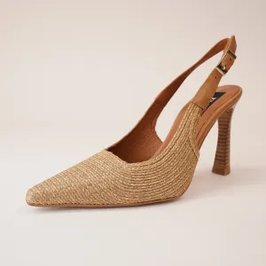 Ag-24030 Natural Leather Heels