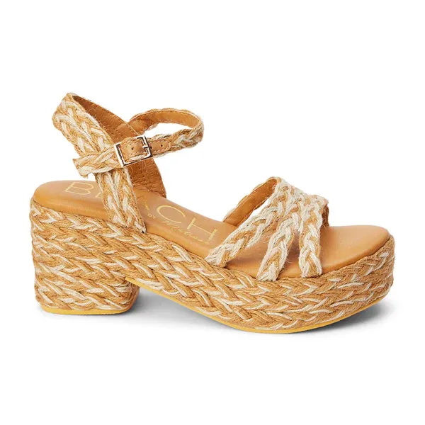 Aruba Multi Tan Platform Heels