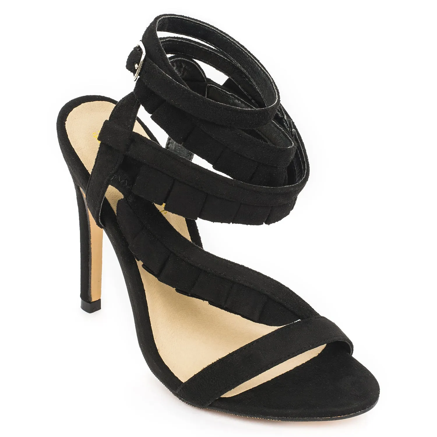 Black Tassle Stilletto Heels