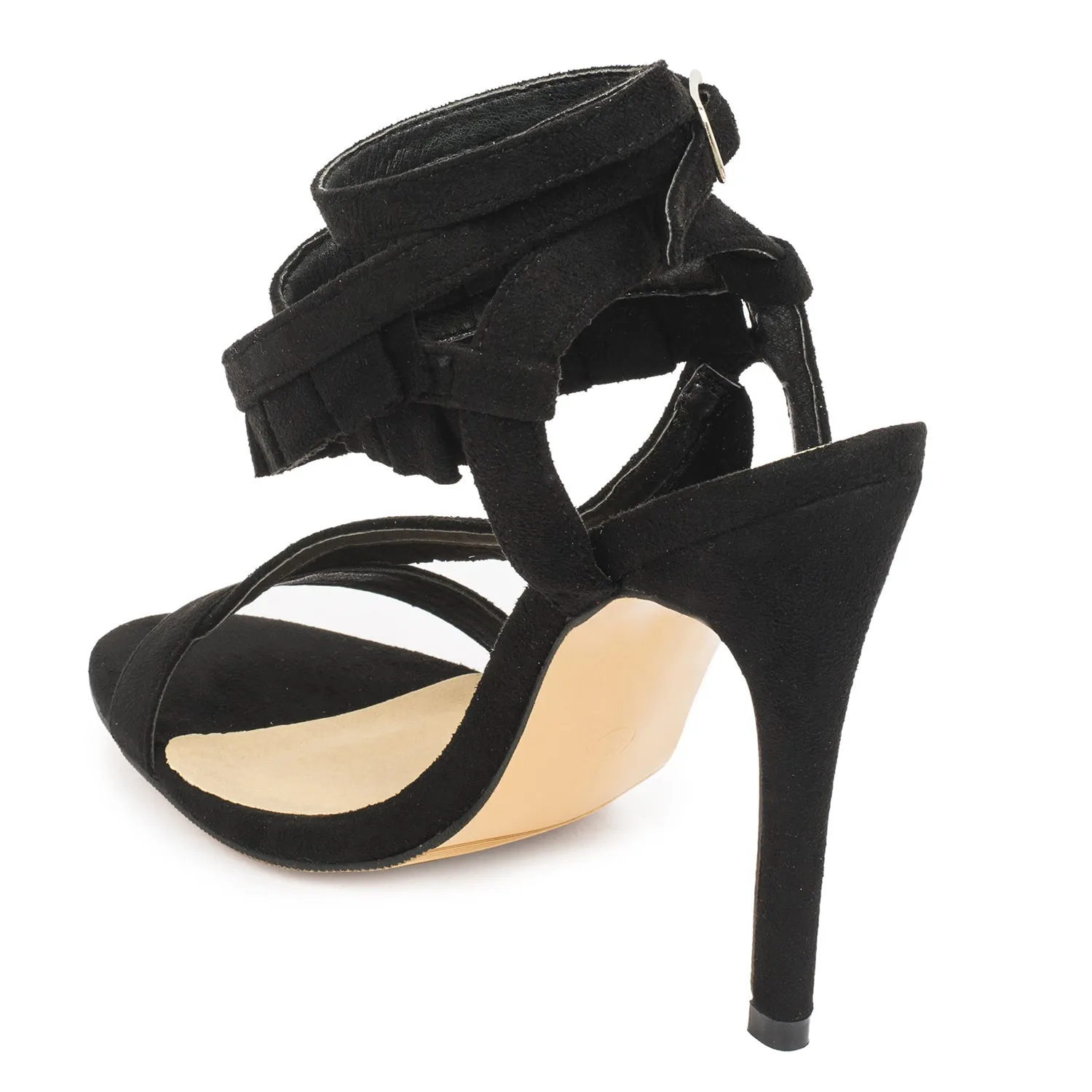 Black Tassle Stilletto Heels