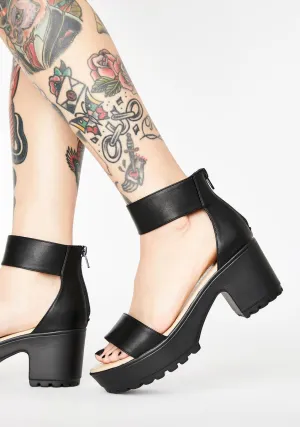 Block Heel Sandals