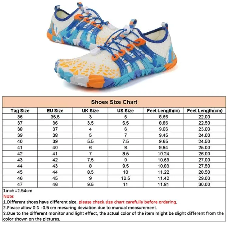 Breathable Quick-Dry Beach Sneakers for Couples - Shock-Absorbing Fitness Shoes