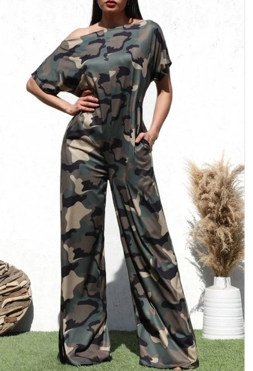 Camo Jumpsuit