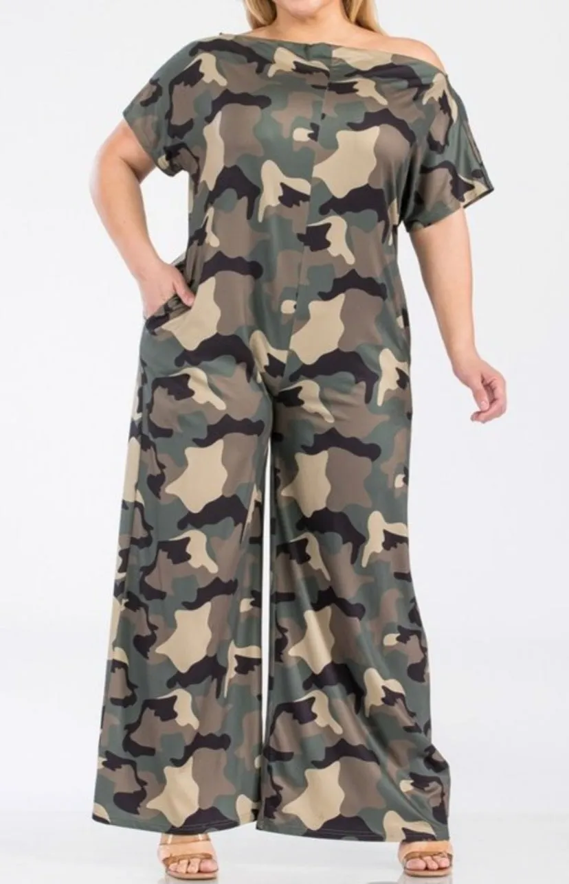 Camo Jumpsuit