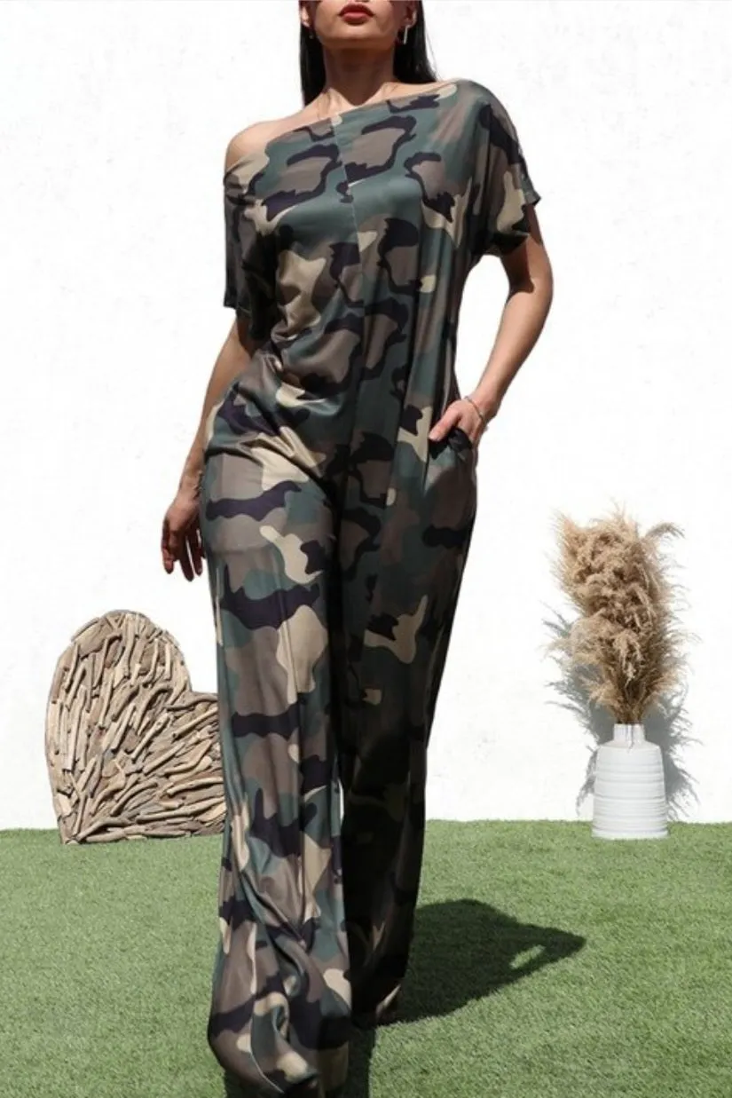 Camo Jumpsuit