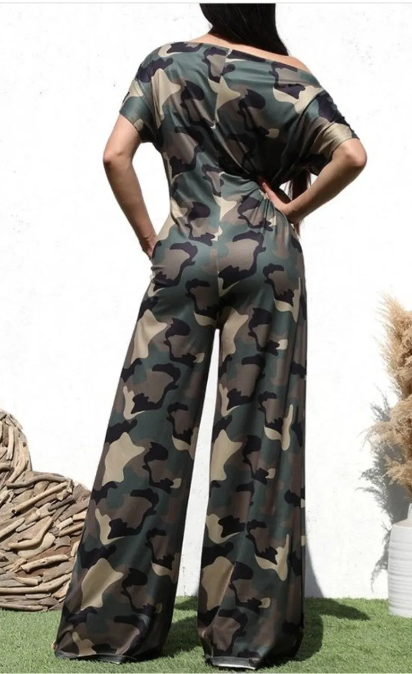 Camo Jumpsuit