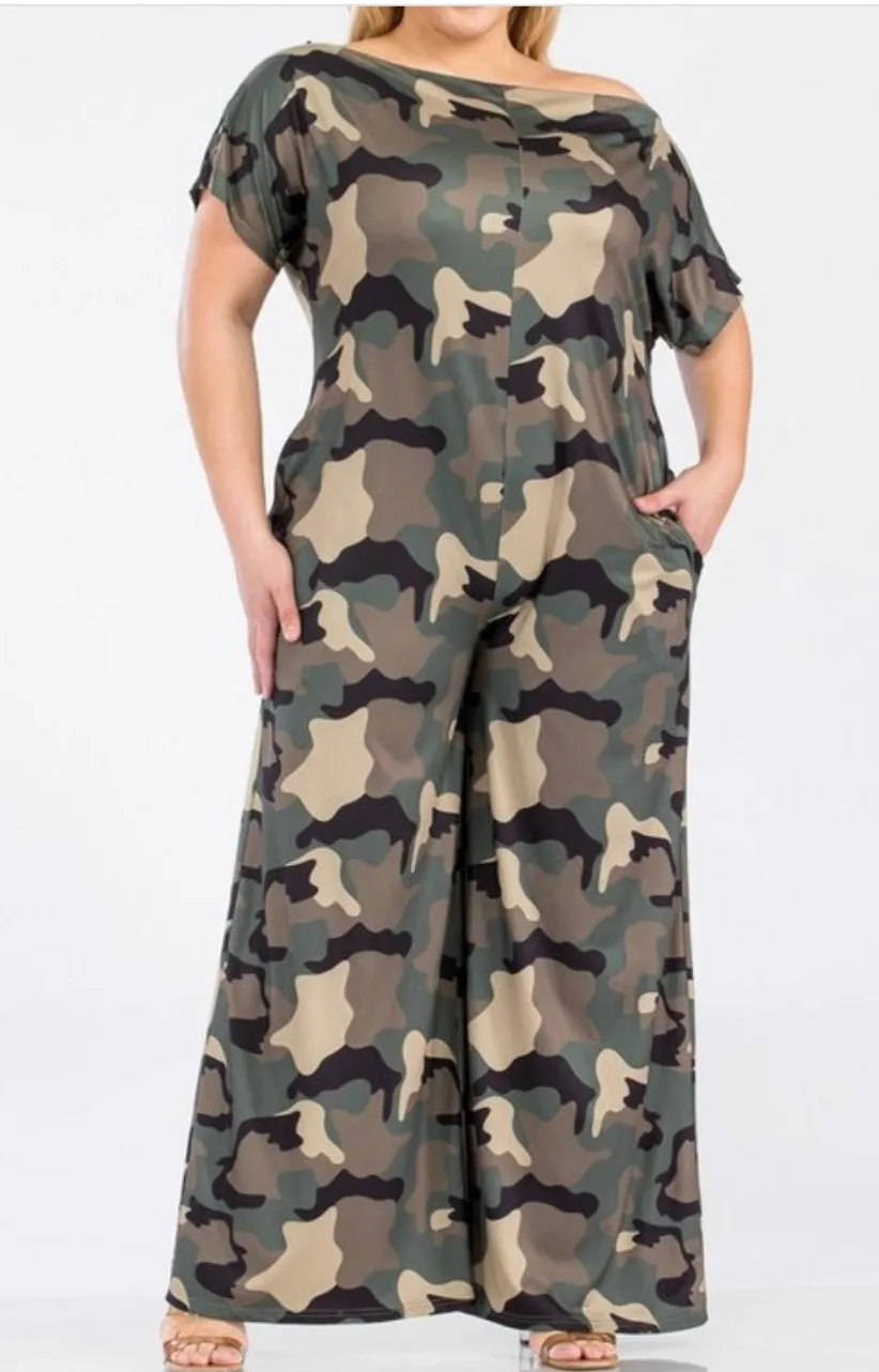 Camo Jumpsuit