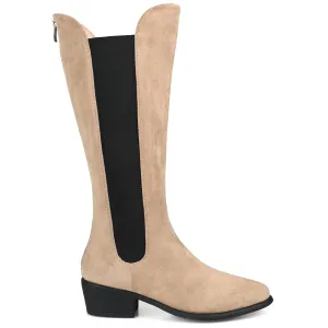 CELESST CHELSEA BOOTS IN WIDE CALF