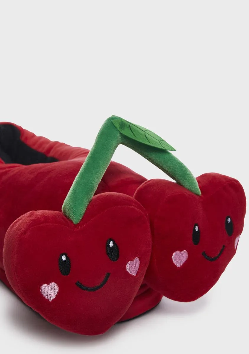 Cheery Cherry Slippers