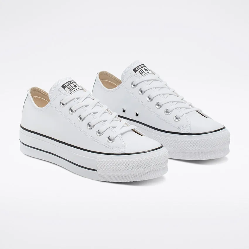 Chuck Taylor All Star Platform Leather Low Top Lifestyle Shoes