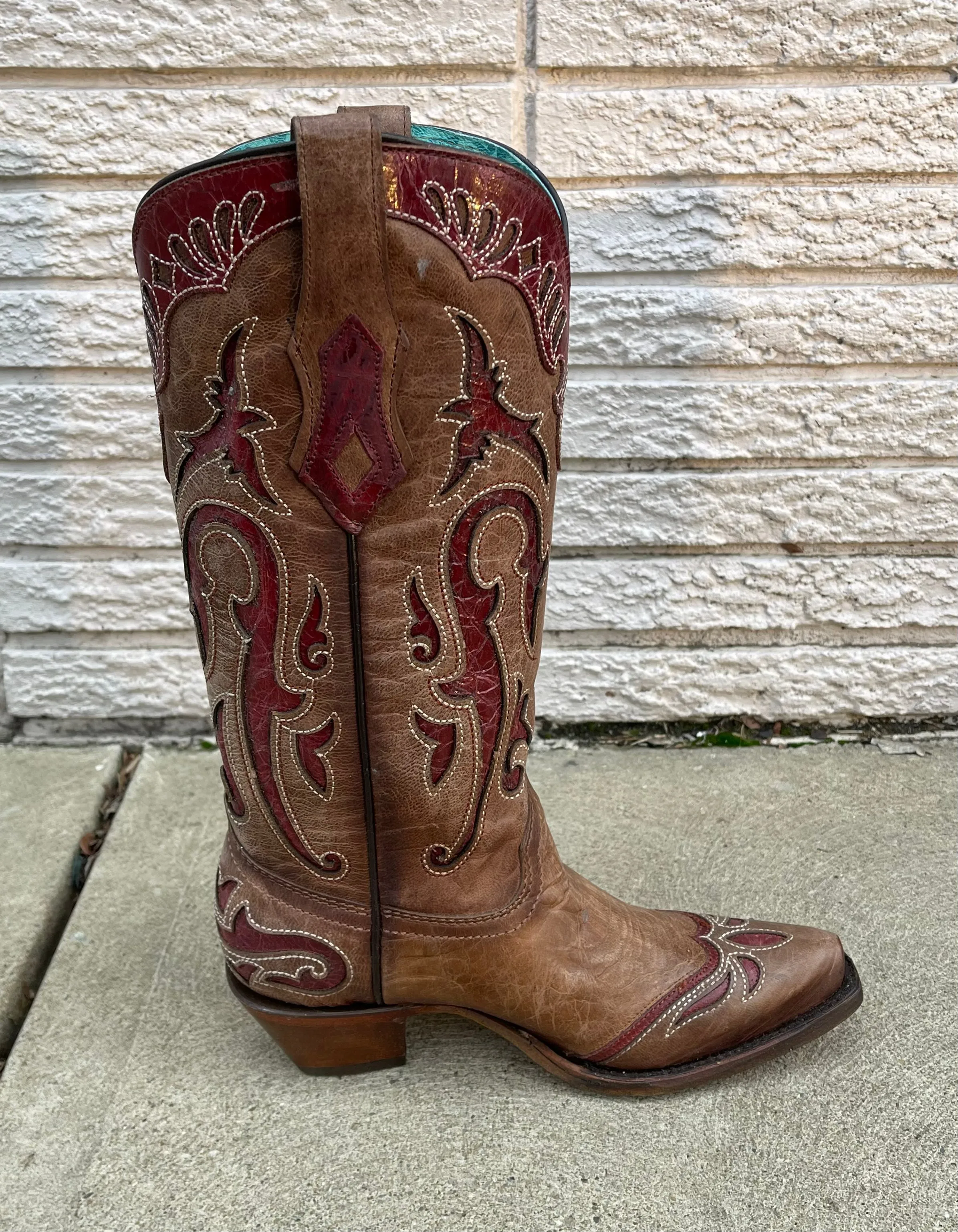 Corral Women's Orix Inlay Cowgirl Boots C3924