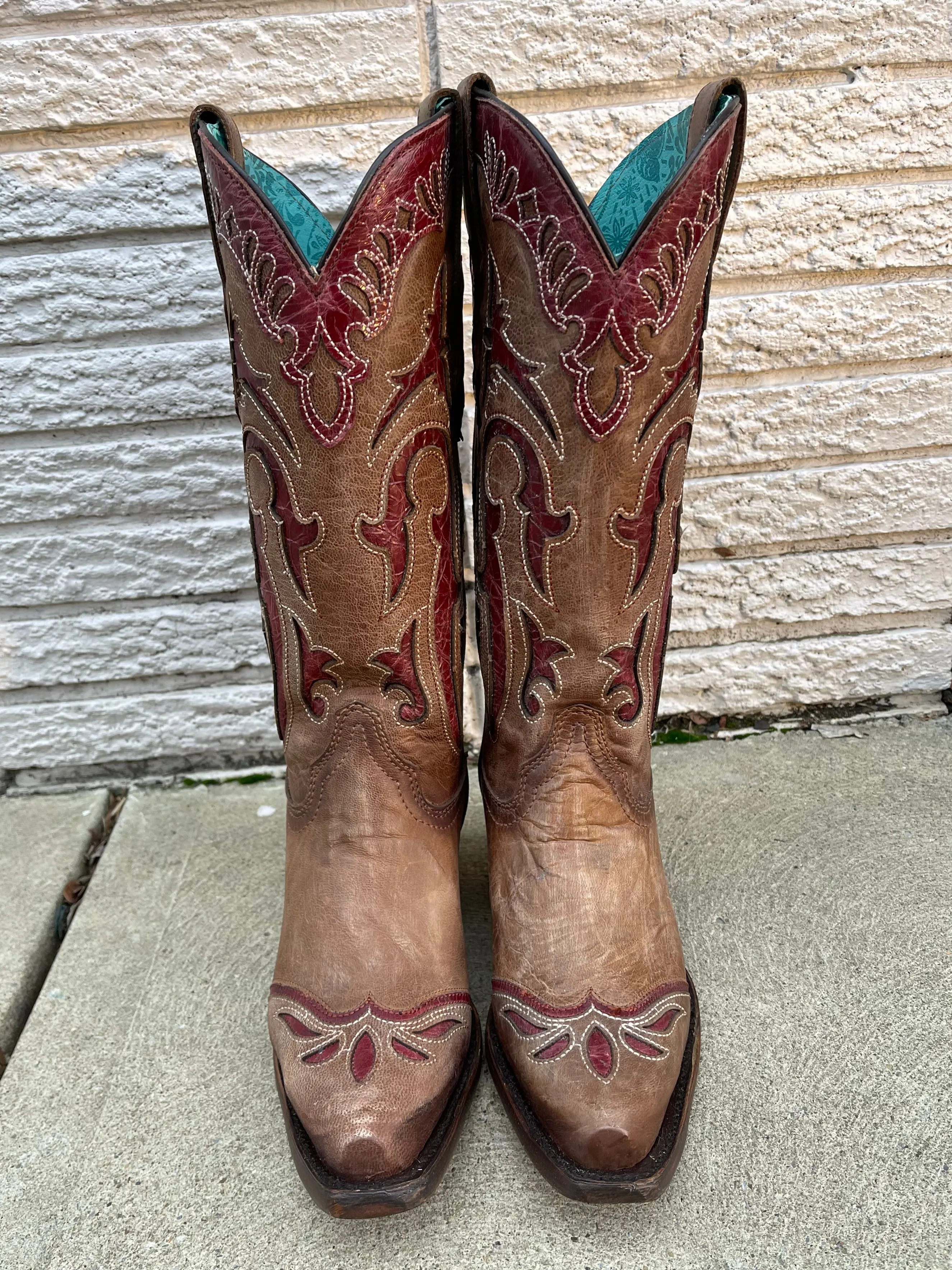 Corral Women's Orix Inlay Cowgirl Boots C3924