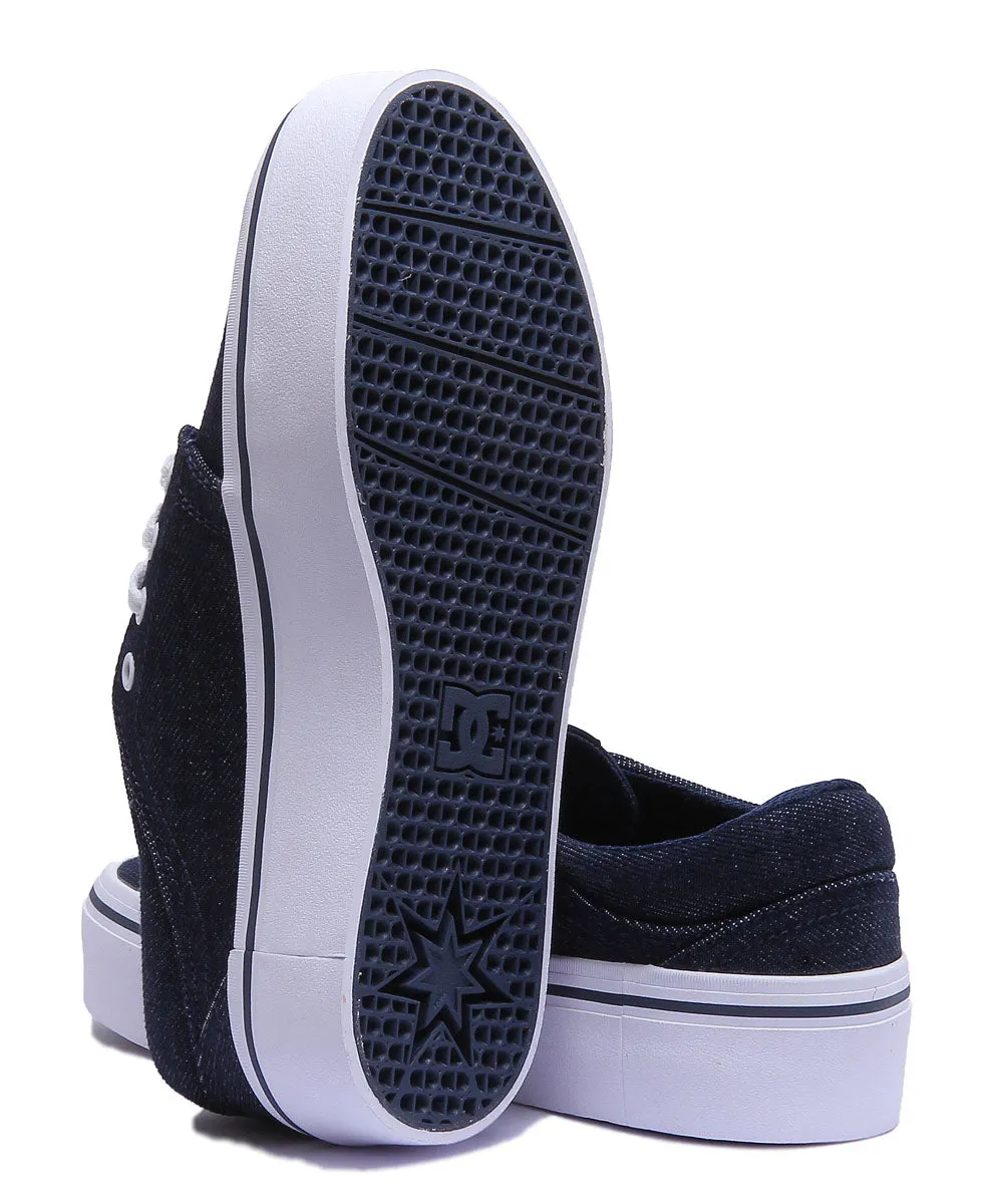 Dc Shoes Trase Platform In Denim