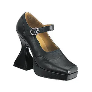 Demonia Bat 4 1/2" Heel Shoe - Pu Black