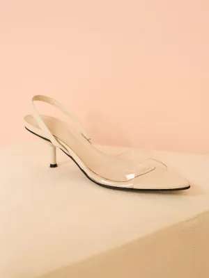 DOF Elena Heel in Cream