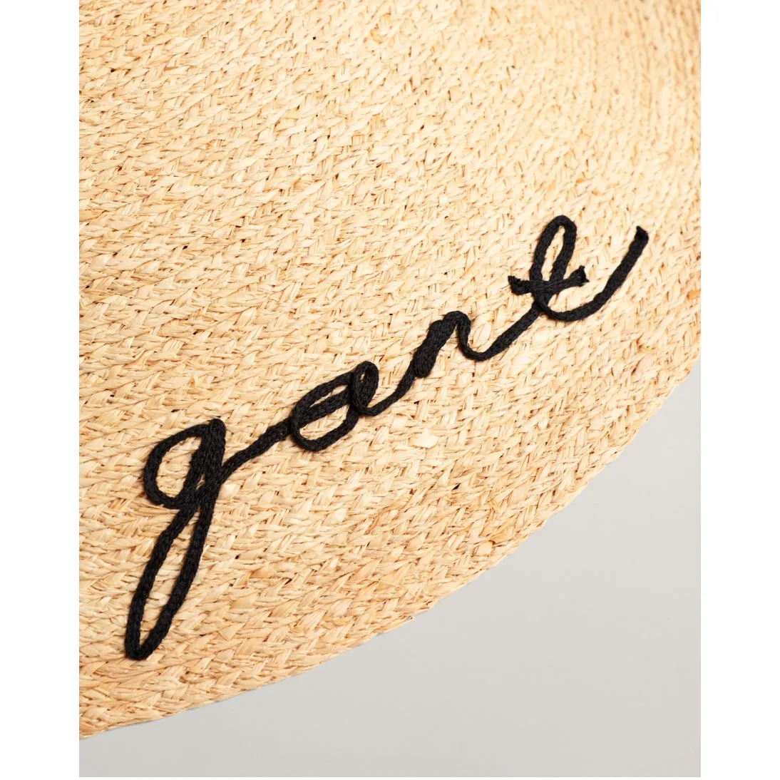 GANT Raffia Sun Hat 4900082 Oatmeal Melange