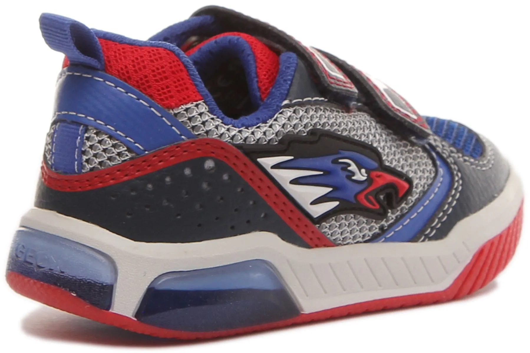 Geox J Inek B. B In Navy Red For Kids