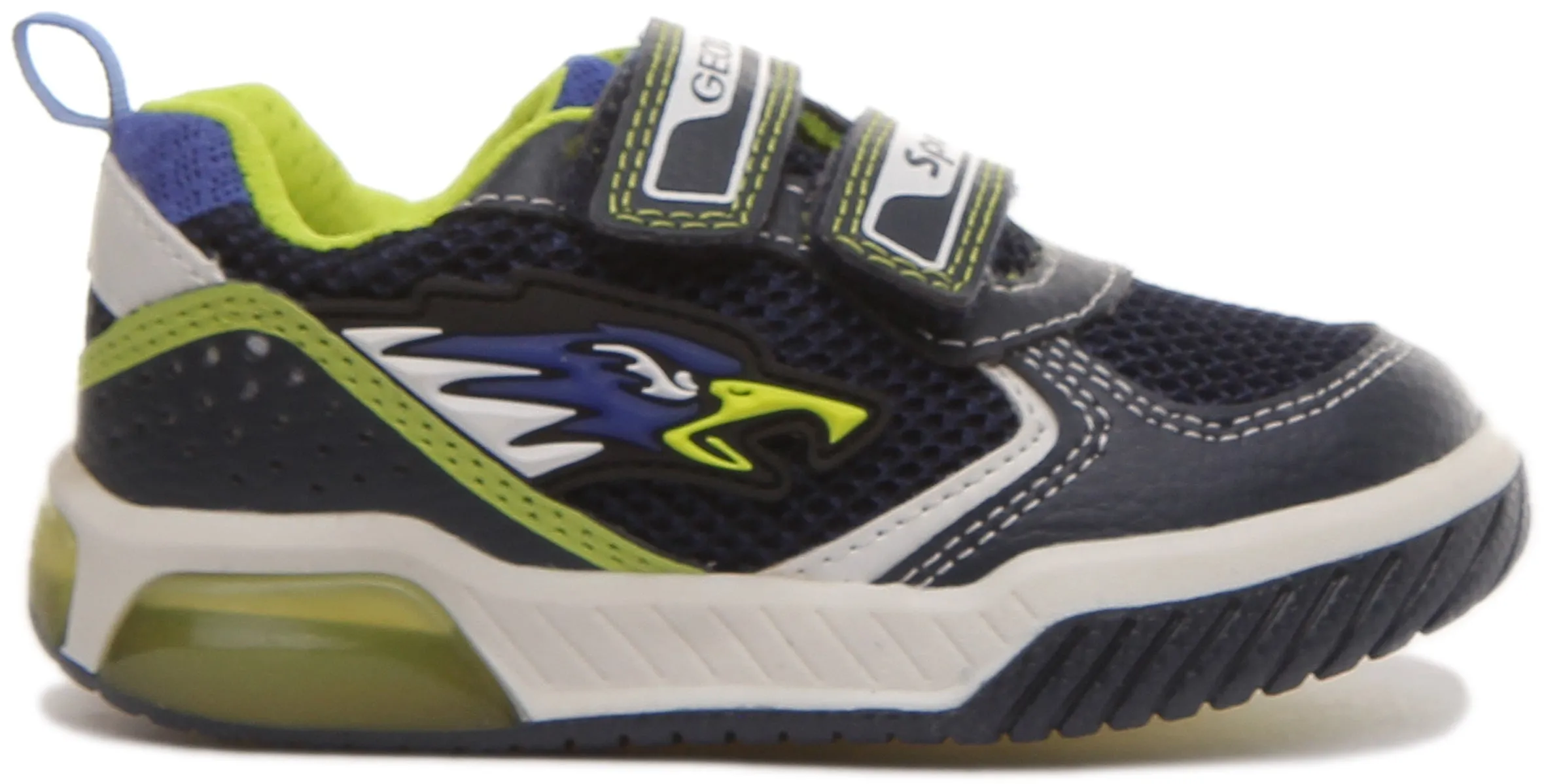 Geox J Inek B. B In Navy Yellow For Kids