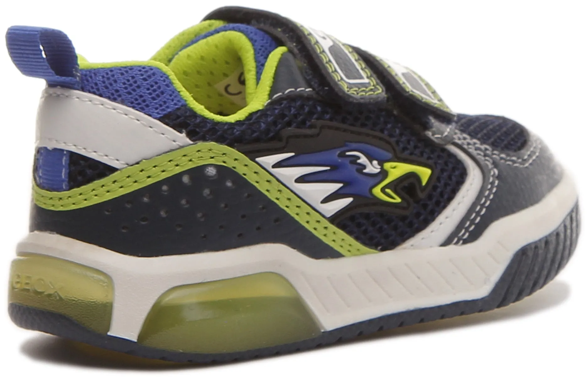 Geox J Inek B. B In Navy Yellow For Kids