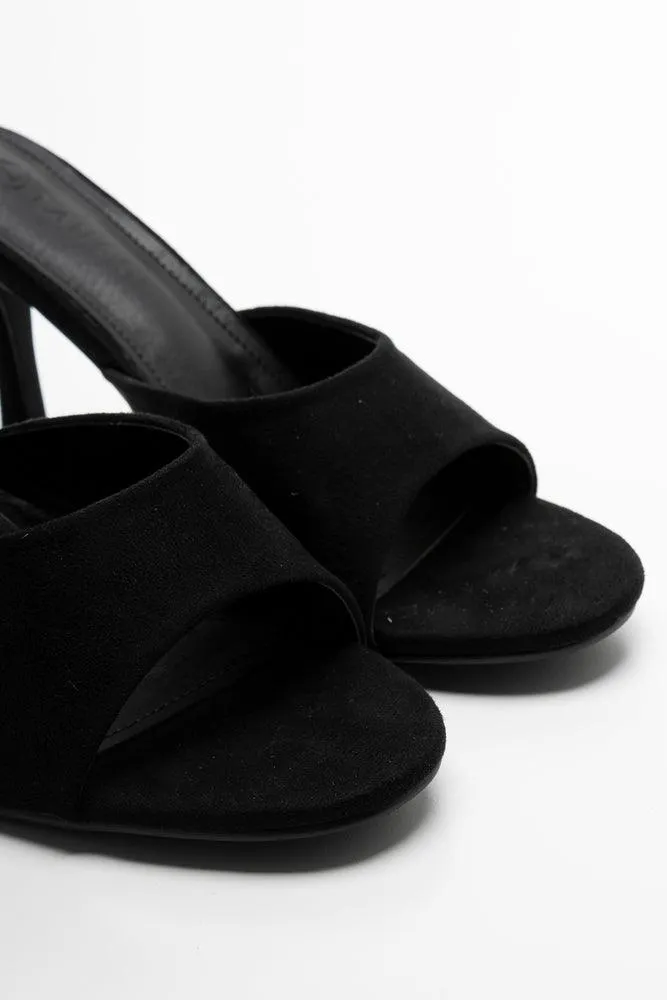 Heel Sandal Black