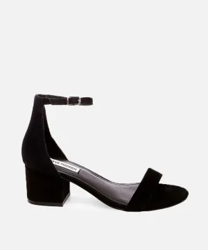 Irenee Heels - Black Suede