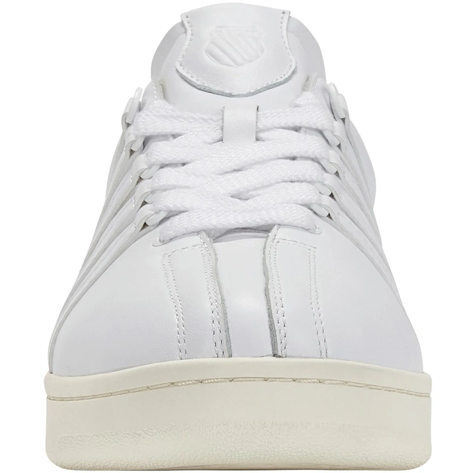 K-Swiss Mens Classic GT Leather Retro Trainers - Snow White