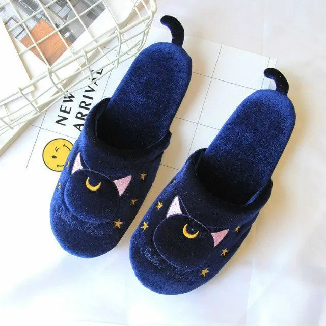 Ladies Indoor Non-Slip Slippers