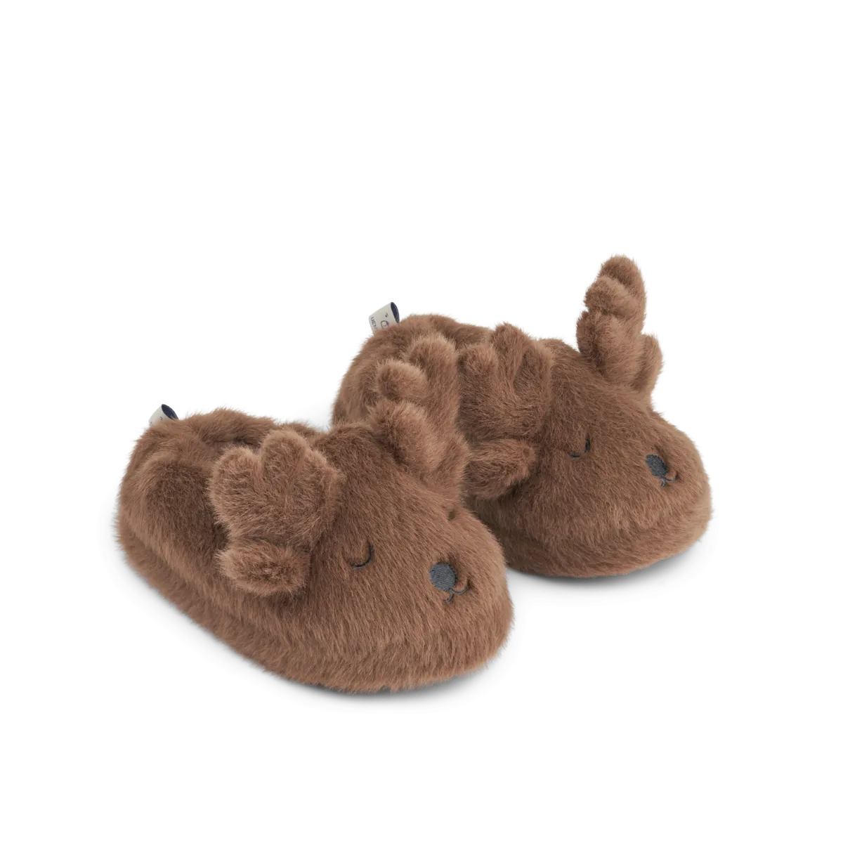 Liewood Aviaja Reindeer Slippers | Pecan