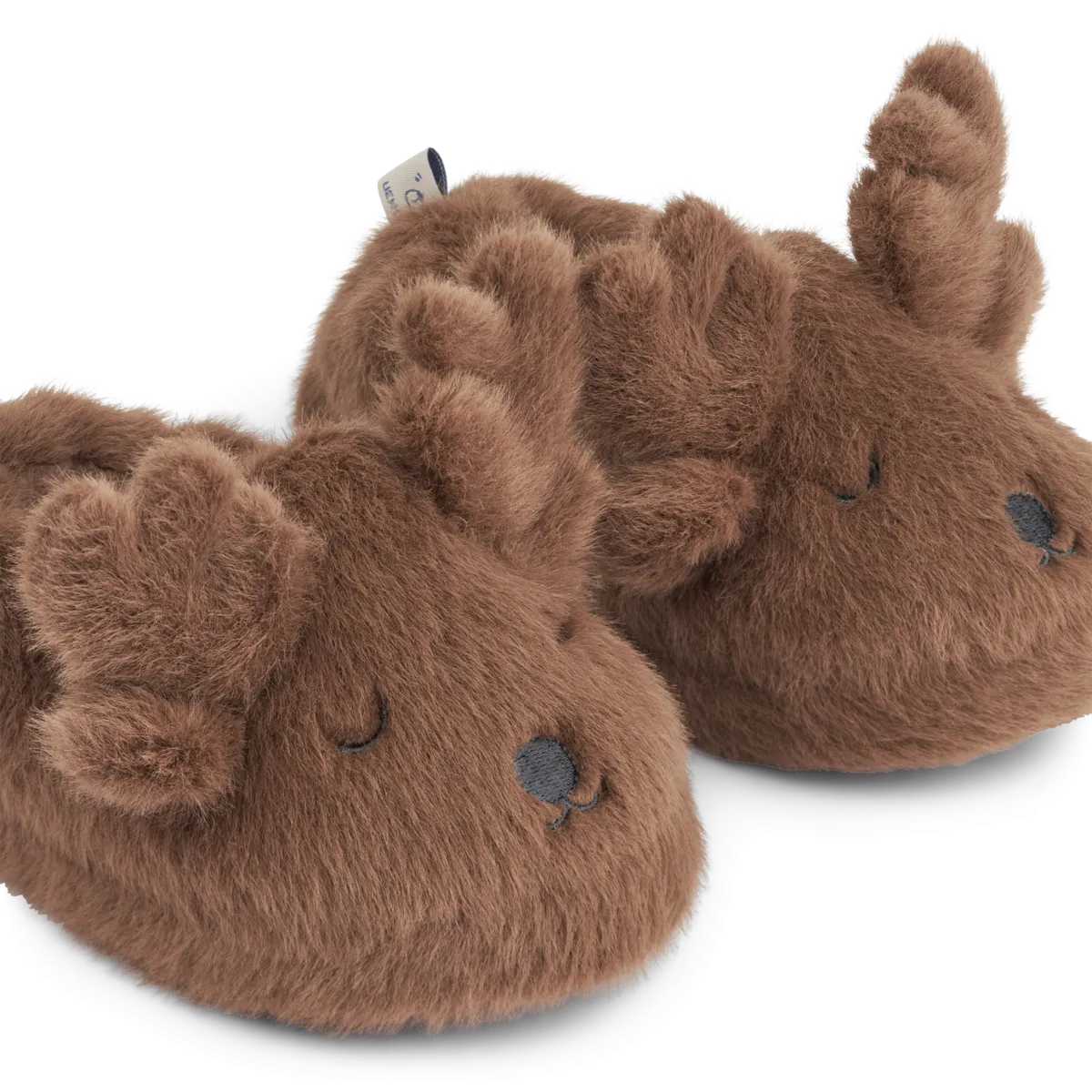 Liewood Aviaja Reindeer Slippers | Pecan