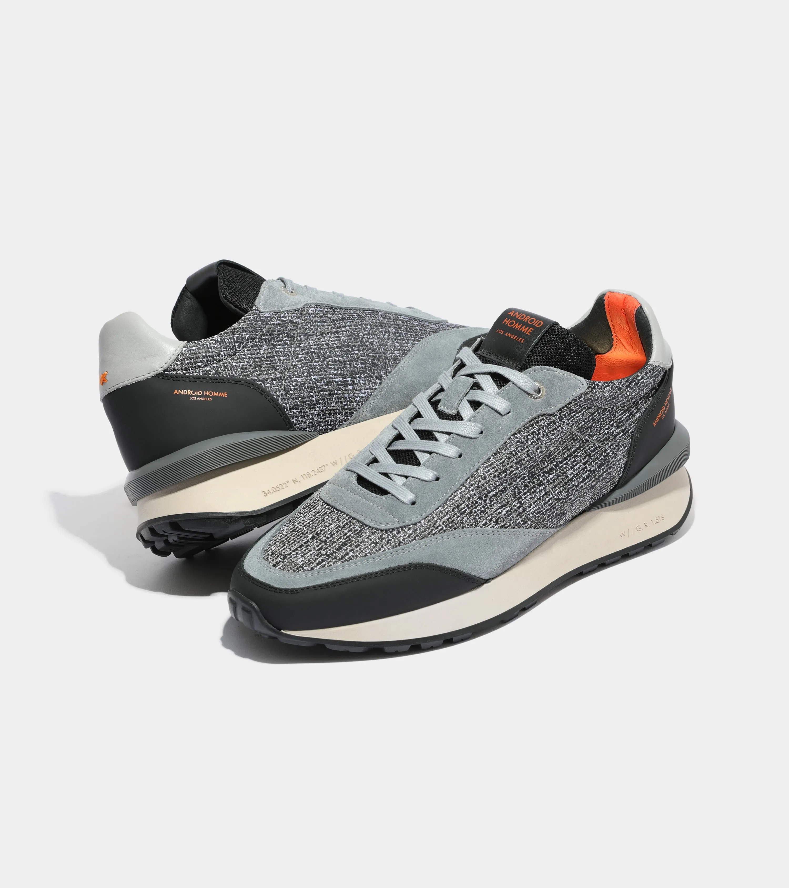 Marina Del Rey | Grey Rubberised Knit AHP224-40