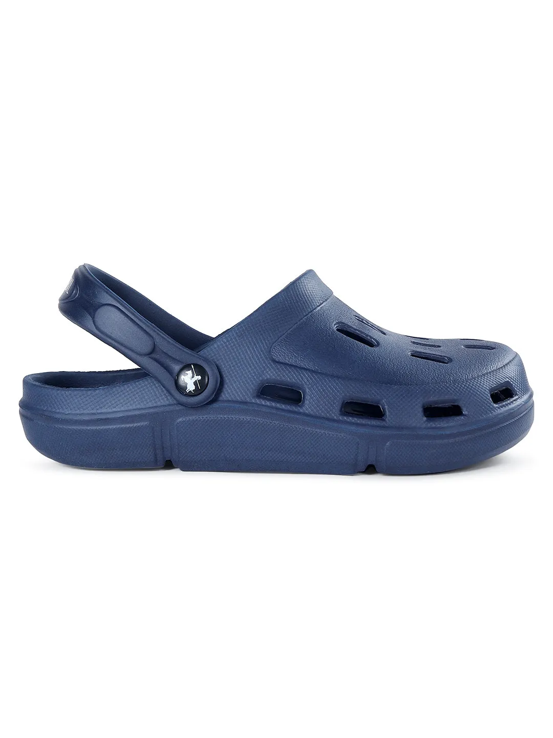 Men Navy Clogs