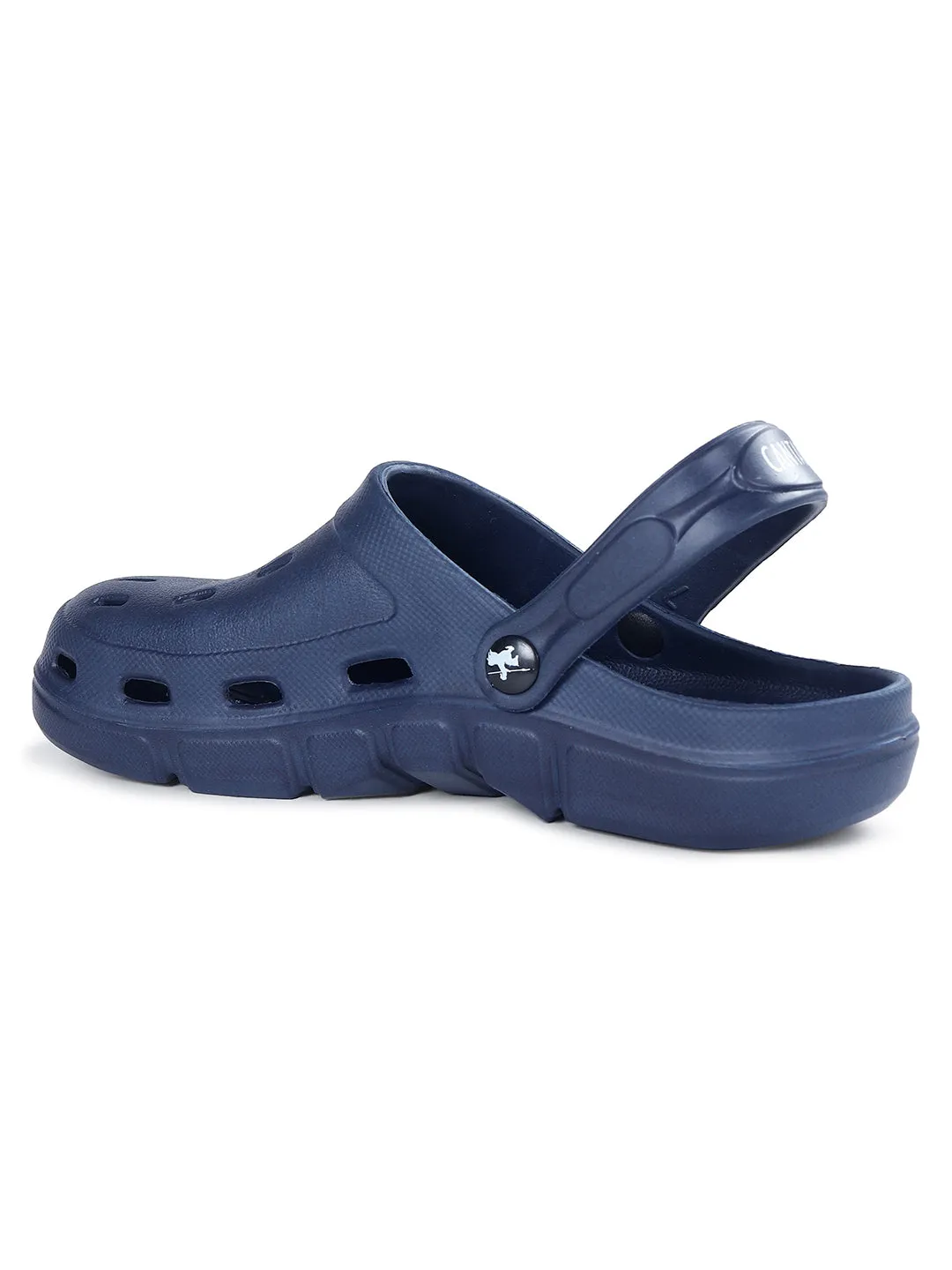 Men Navy Clogs