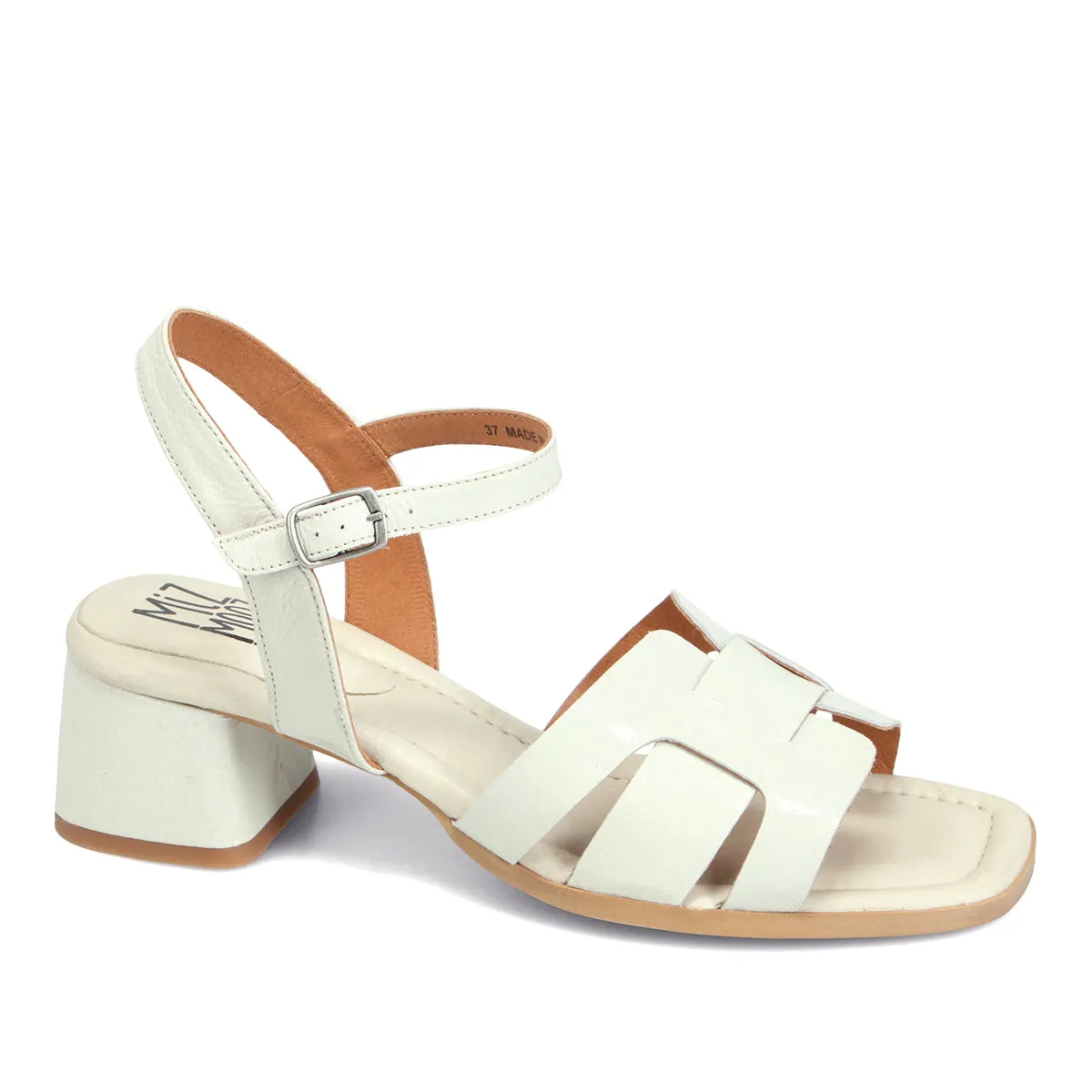 Oakley Patent Heeled Sandal