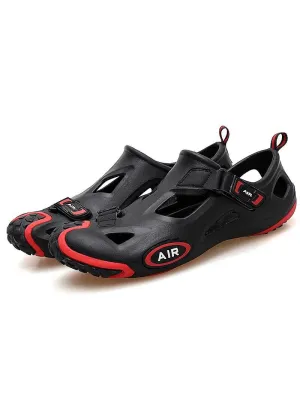 Outdoor Men's Soft Sole Water Sandals with Convenient Hasp - SF0561