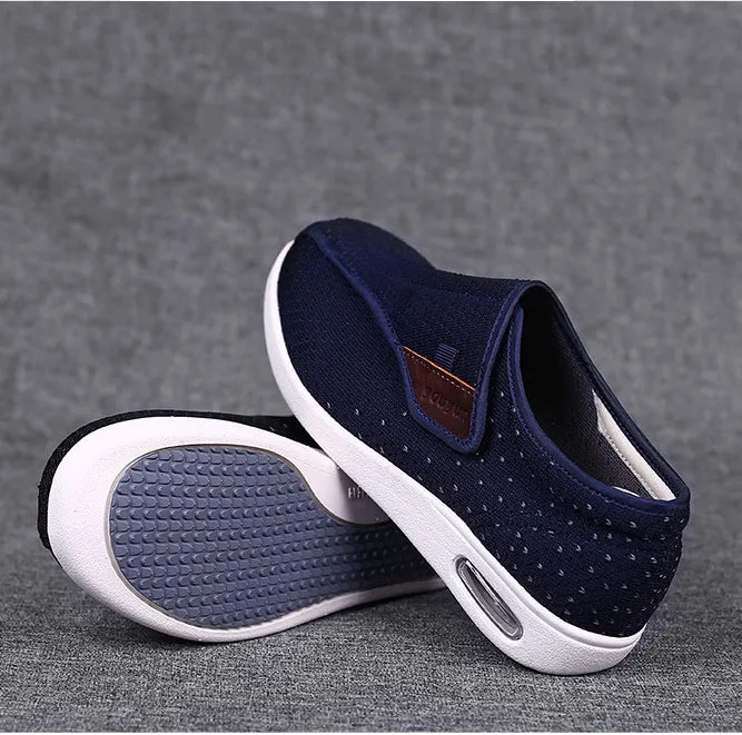 Owlkay Plus Size Wide Diabetic Shoes For Swollen Feet Width Shoes-NW005