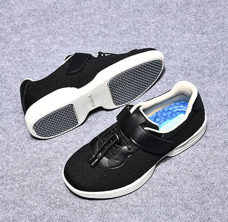 Owlkay Plus Size Wide Diabetic Shoes For Swollen Feet Width Shoes-NW026