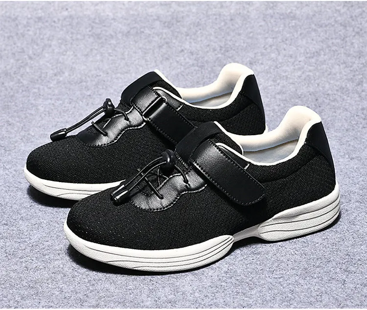 Owlkay Plus Size Wide Diabetic Shoes For Swollen Feet Width Shoes-NW026