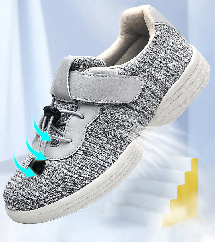 Owlkay Plus Size Wide Diabetic Shoes For Swollen Feet Width Shoes-NW026