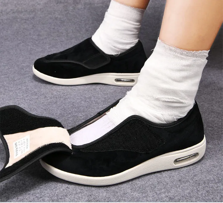 Owlkay Wide Diabetic Shoes For Swollen Feet-NW025R