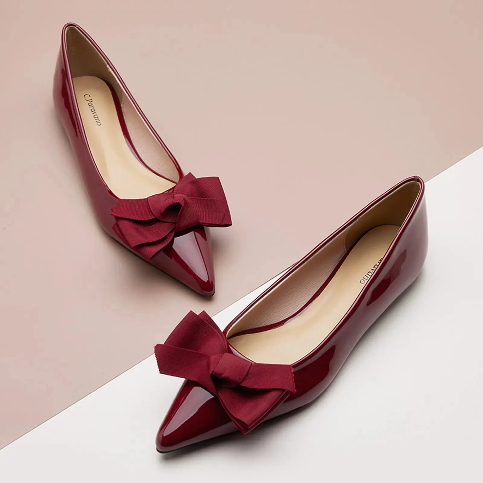 Patent Pointy Bow Flats (Aida)