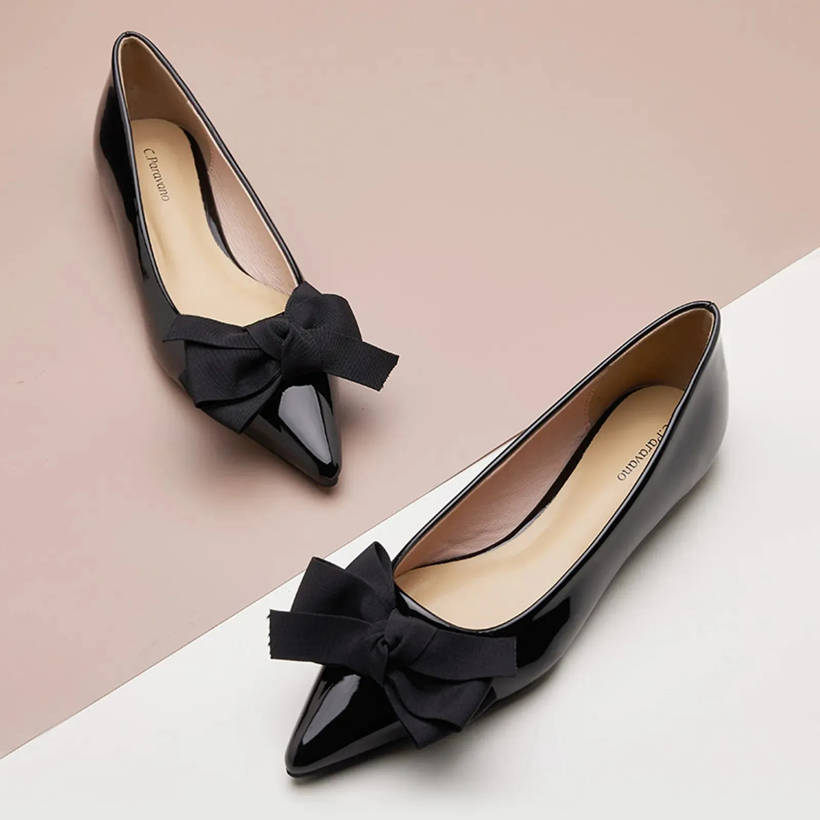 Patent Pointy Bow Flats (Aida)