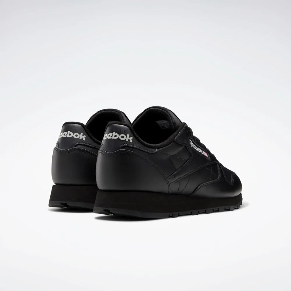 Reebok Footwear Men CLASSIC LEATHER CORE BLK/CORE BLK/PURE GREY 5