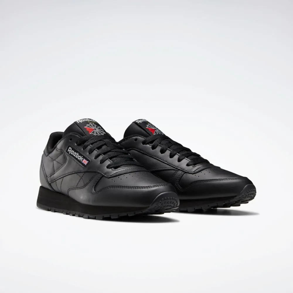 Reebok Footwear Men CLASSIC LEATHER CORE BLK/CORE BLK/PURE GREY 5