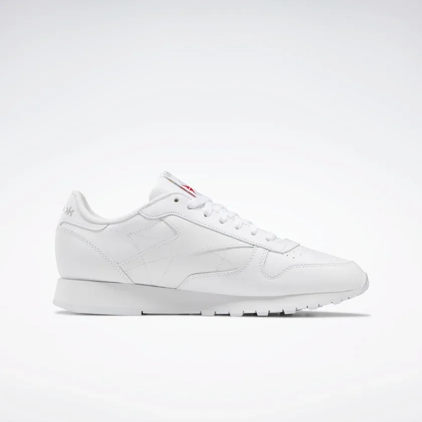 Reebok Men's Classic Leather Shoes - Ftwr White / Pure Grey 3