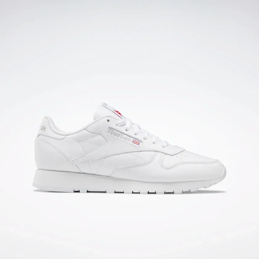 Reebok Men's Classic Leather Shoes - Ftwr White / Pure Grey 3