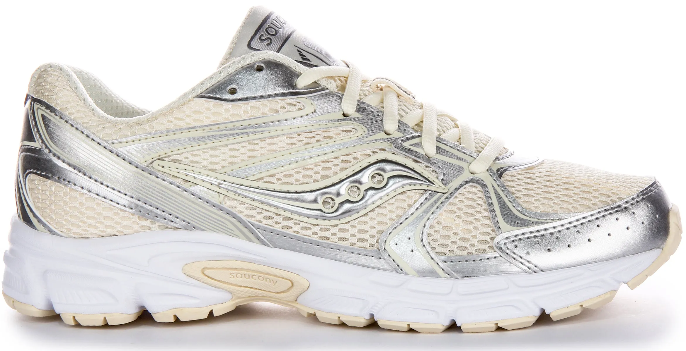 Saucony Ride Millennium In Cream For Women