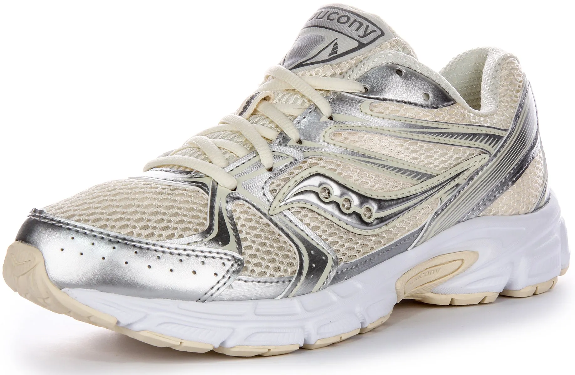 Saucony Ride Millennium In Cream For Women