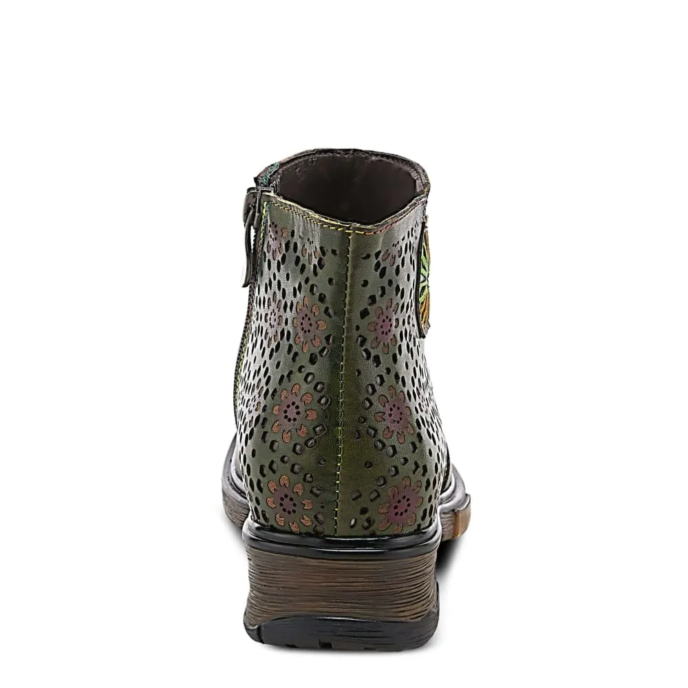 Spring Step Shoes L'Artiste Starisborn Leather Floral Boots