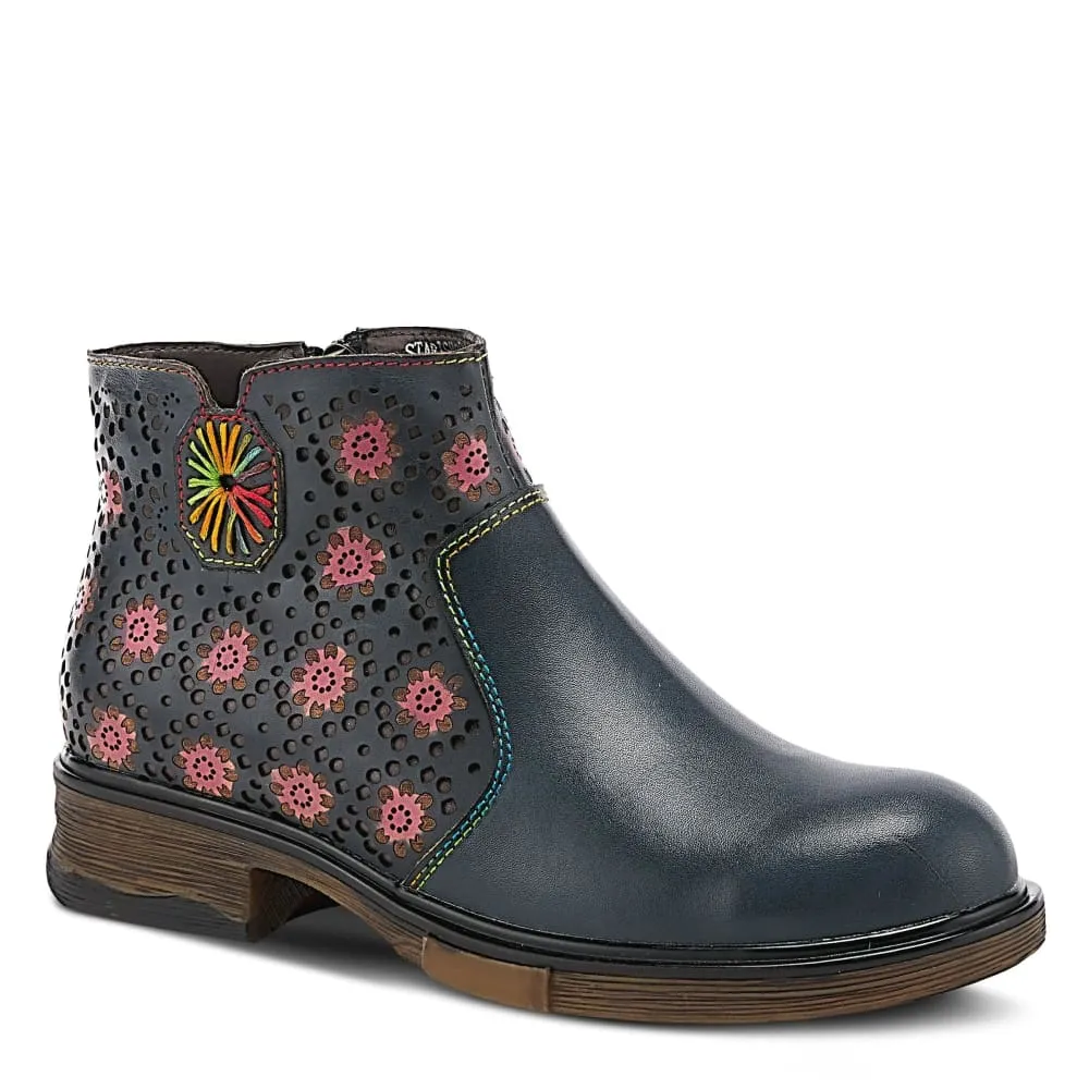 Spring Step Shoes L'Artiste Starisborn Leather Floral Boots